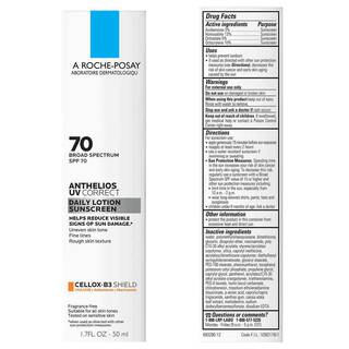 Anthelios UV Correct Face Sunscreen SPF 70 With Niacinamide (5)